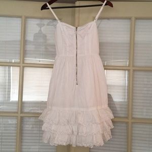 Tracy Feith for Target White Eyelette Dress